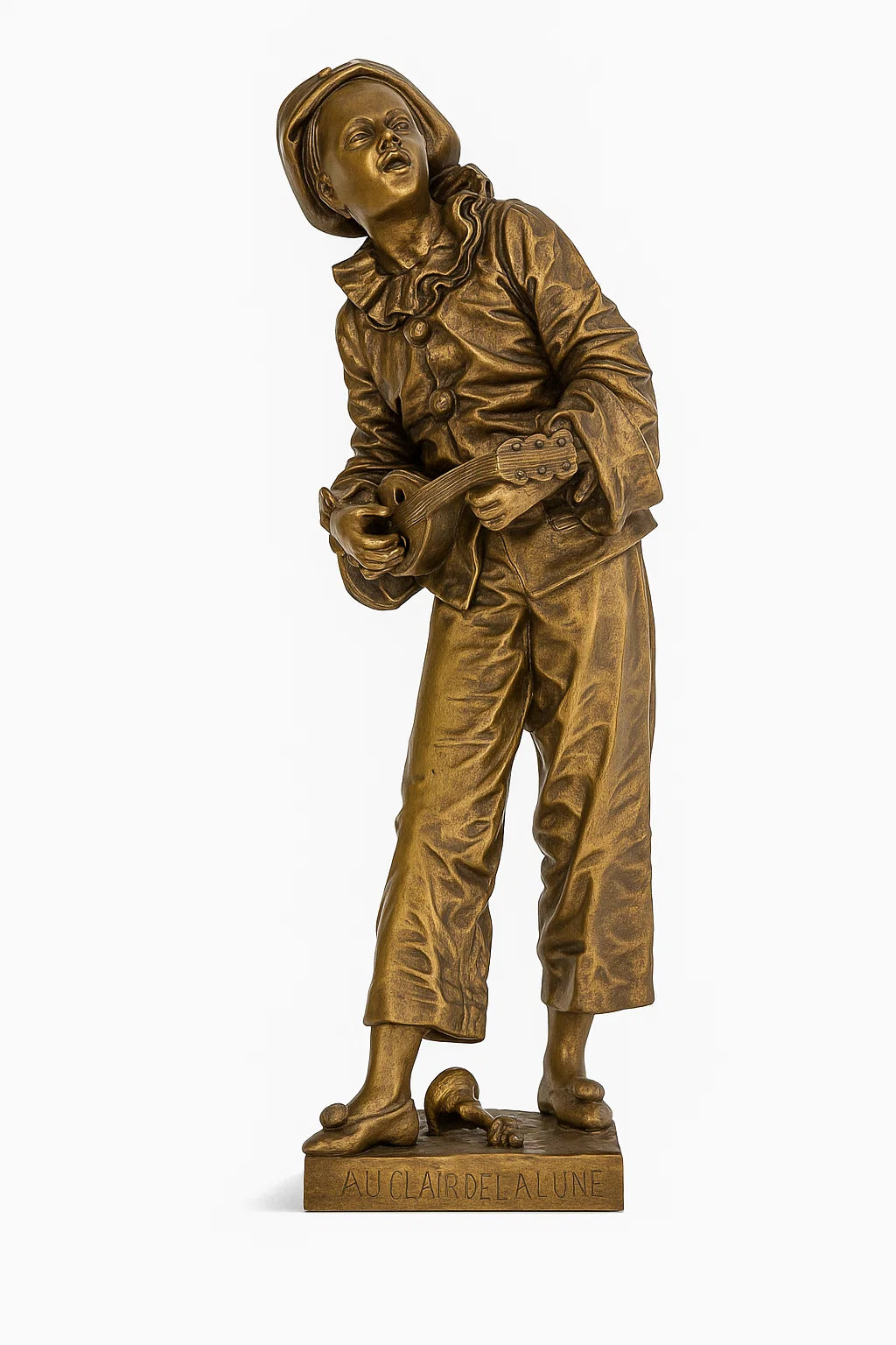 Bronze Sculpture “Au Clair de la Lune” – French Art Nouveau, circa 1900